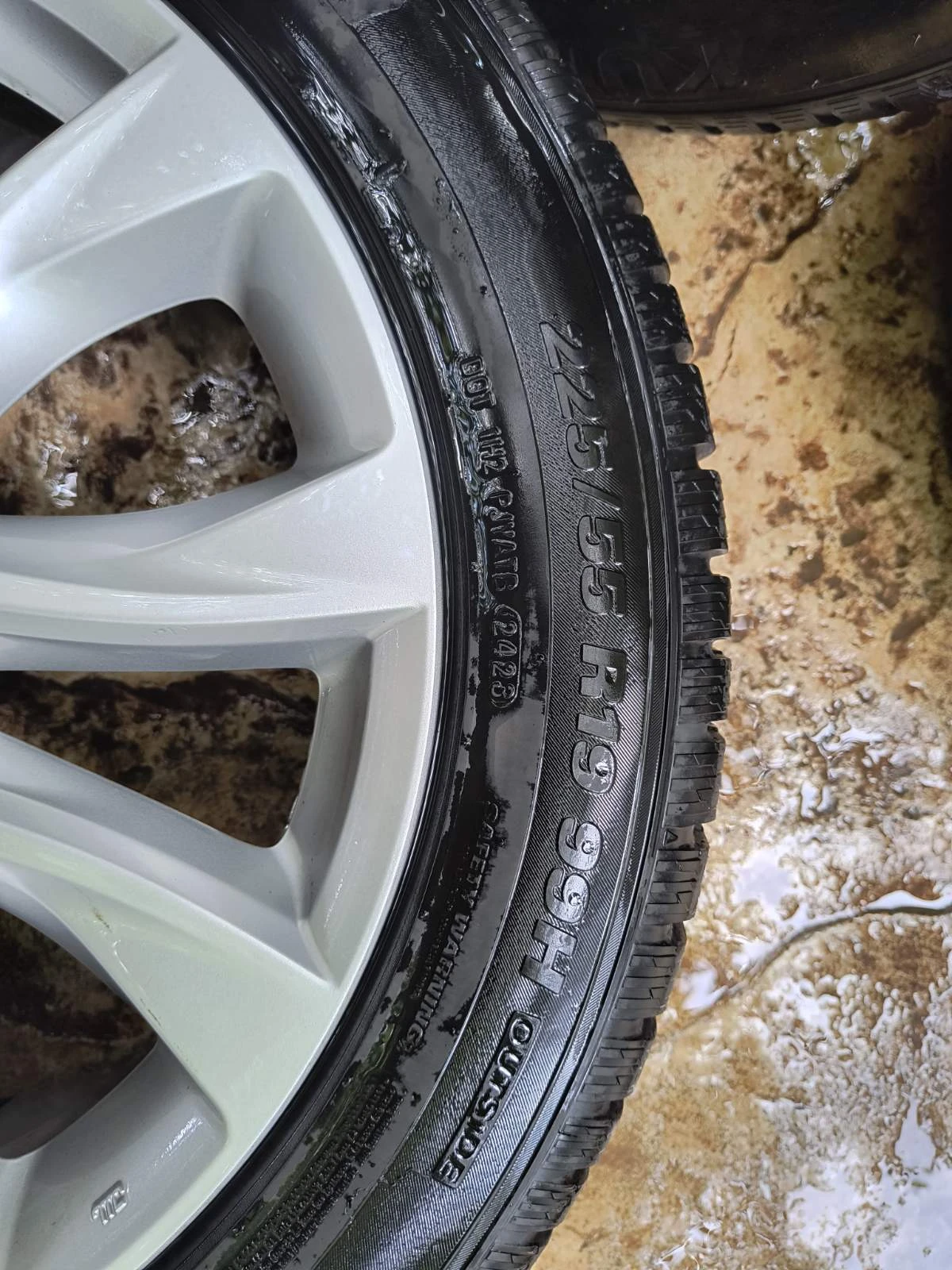 Оригинални джанти 19" за Mazda CX5 със зимни гуми Kumho 225/55R19, снимка 7 - Части - 54902515
