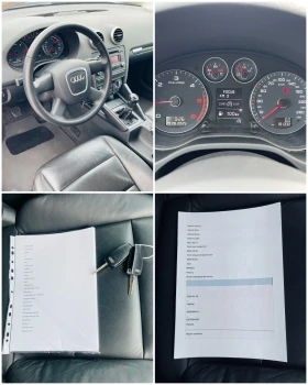 Audi A3 1.6 TDI * Кожа* Сервизна история* Реални км* , снимка 13
