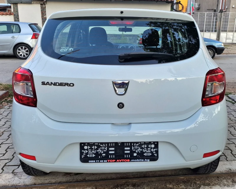 Dacia Sandero 1.2i/75kc/4 цил./05.2014г/116523км, снимка 5 - Автомобили и джипове - 47221587