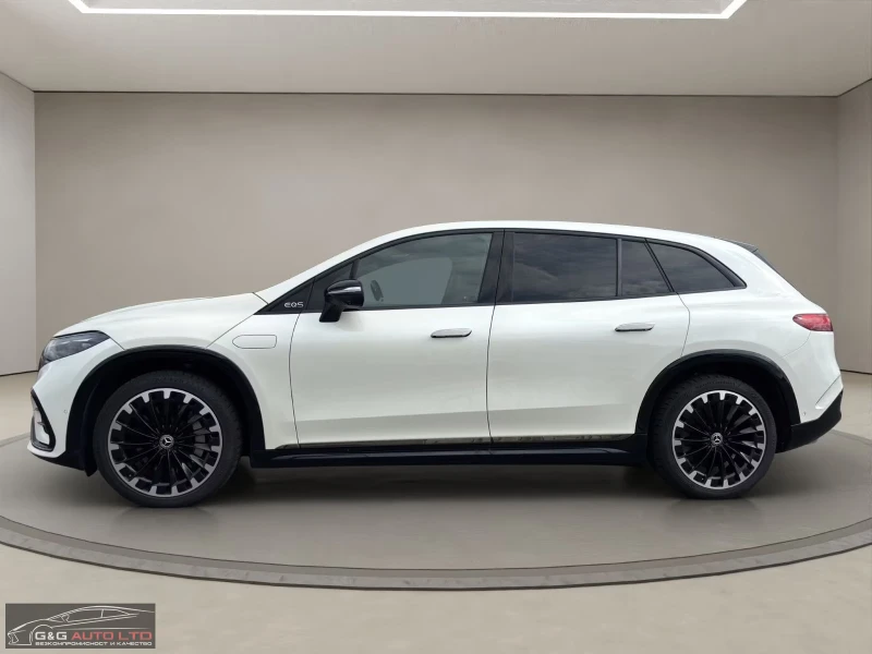 Mercedes-Benz EQS 580/SUV/544HP/4MATIC/AMG/PANO/BURM/MEMO/360/340g, снимка 3 - Автомобили и джипове - 51755069