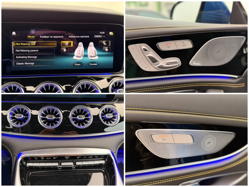 Mercedes-Benz AMG GT 63S= 4MATIC+ = CARBON CERAMIC= PERFORMANCE= FACE= , снимка 16 - Автомобили и джипове - 52655968