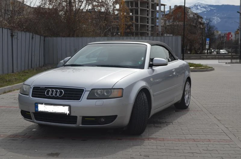 Audi A4 Кабрио 1.8Т, снимка 1 - Автомобили и джипове - 46459534