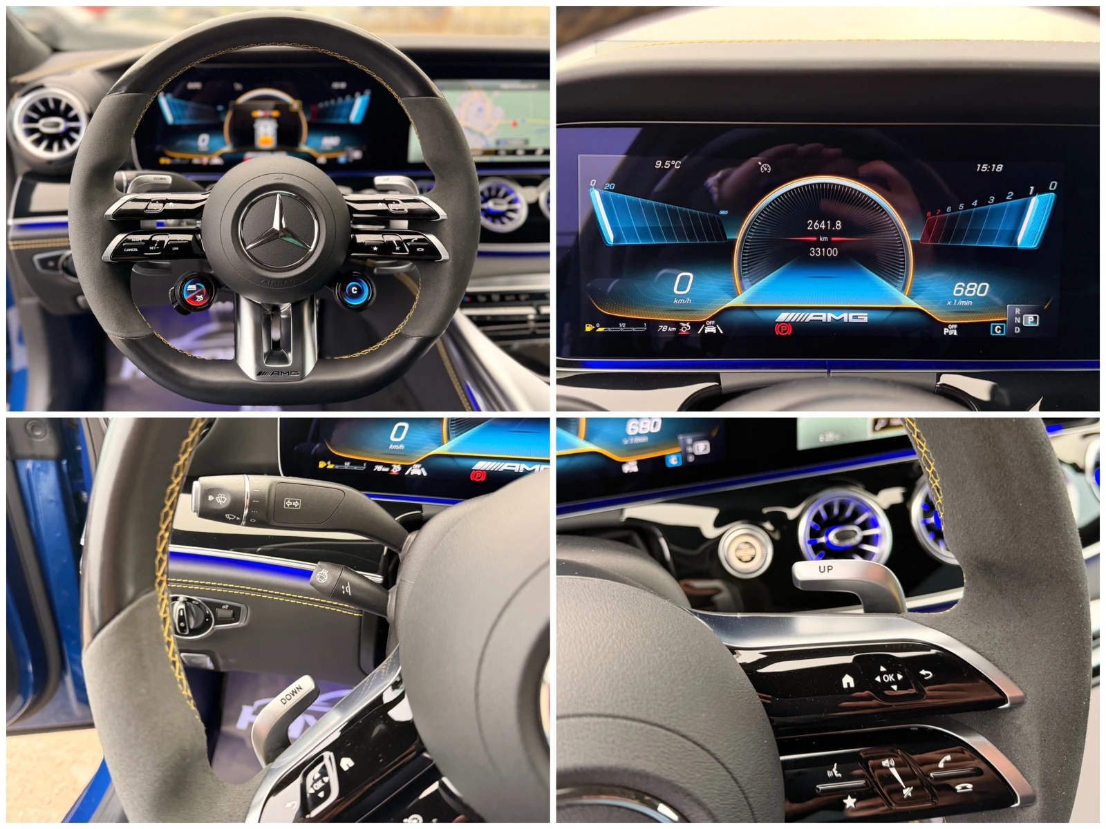 Mercedes-Benz AMG GT 63S= 4MATIC+ = CARBON CERAMIC= PERFORMANCE= FACE=  | Mobile.bg   15