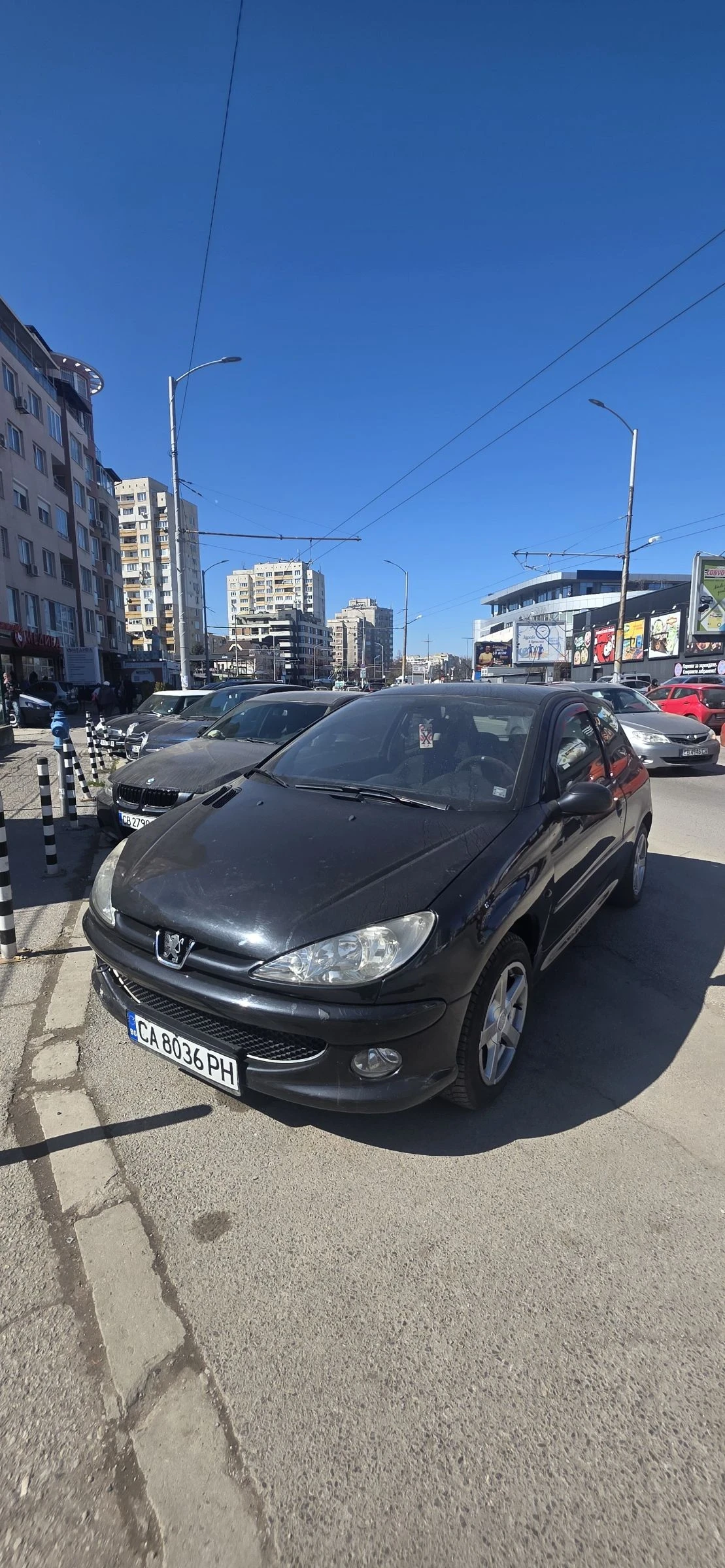 Peugeot 206 1.4 16v 90hp , снимка 10 - Автомобили и джипове - 54223729