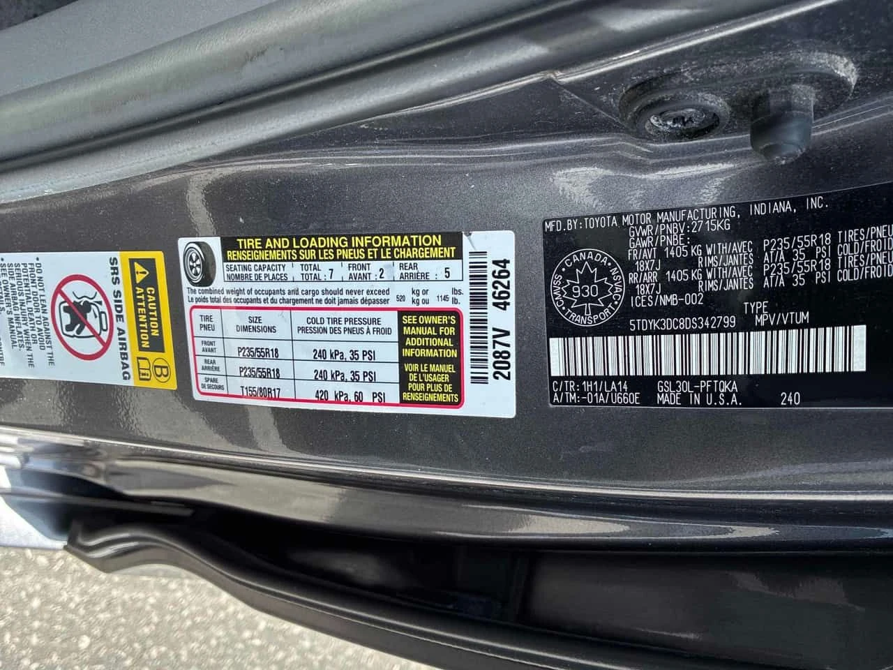 Toyota Sienna * XLE* АВТОФИНАНСИРАНЕ БЕЗ ПЪРВОНАЧАЛНА ВНОСКА* , снимка 10 - Автомобили и джипове - 54588151