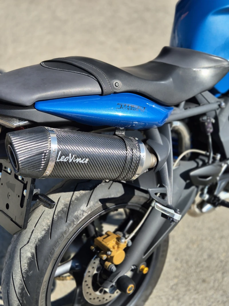 Triumph Street Triple 675i A2 Leo Vince НОВ ВНОС ШВЕЙЦАРИЯ, снимка 11 - Мотоциклети и мототехника - 52113157