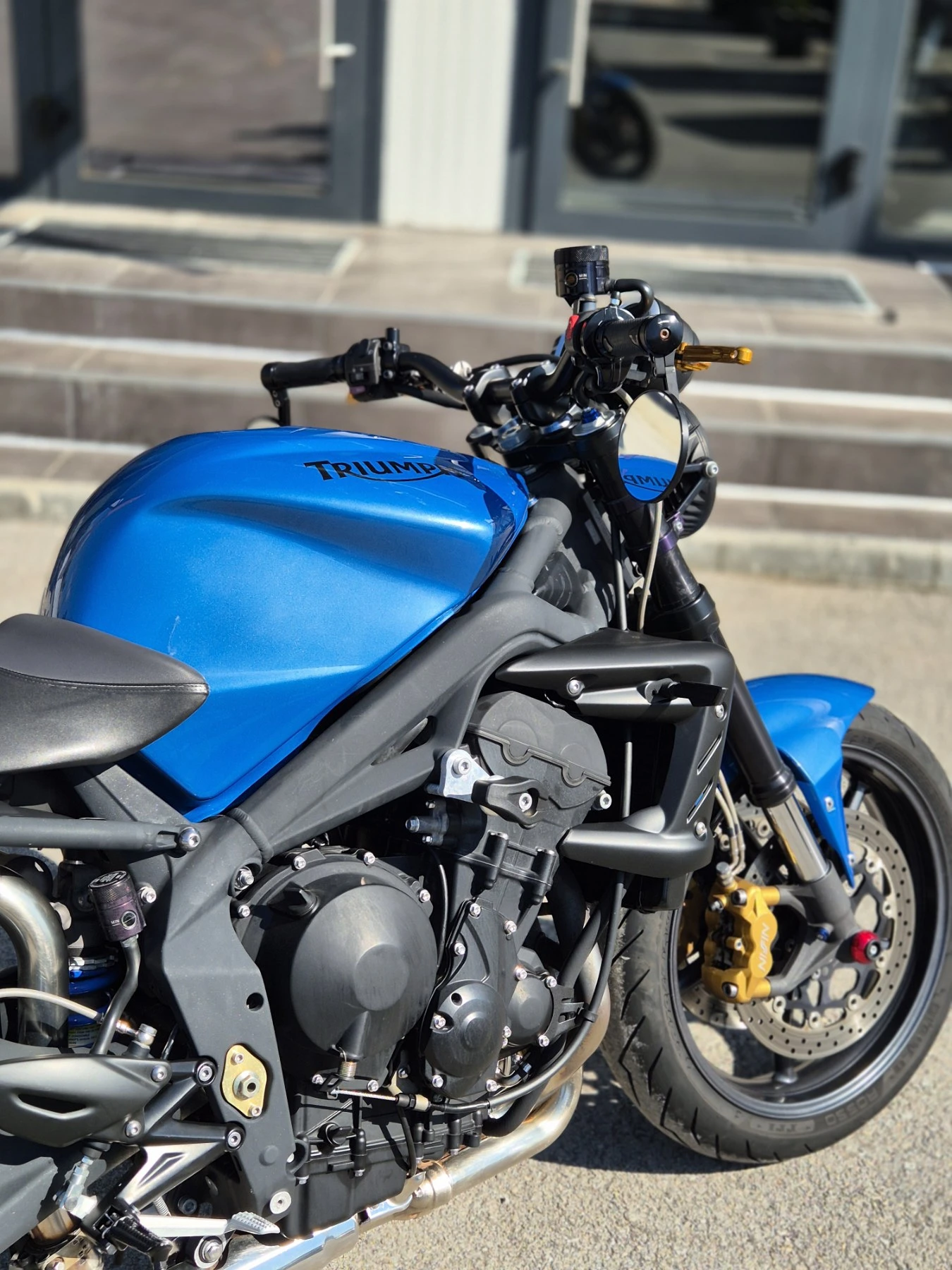Triumph Street Triple 675i A2 Leo Vince НОВ ВНОС ШВЕЙЦАРИЯ - изображение 9