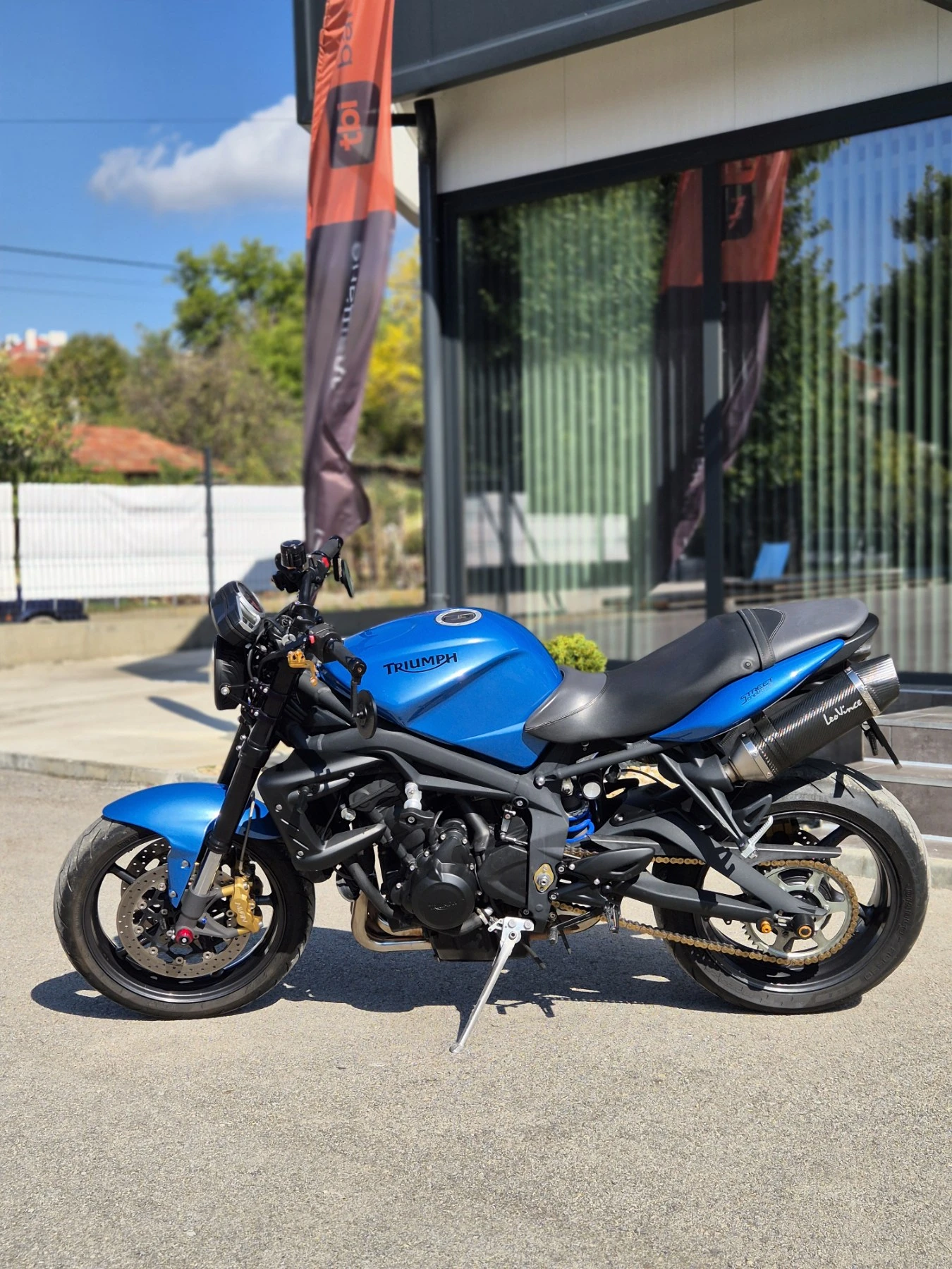 Triumph Street Triple 675i A2 Leo Vince НОВ ВНОС ШВЕЙЦАРИЯ - изображение 4