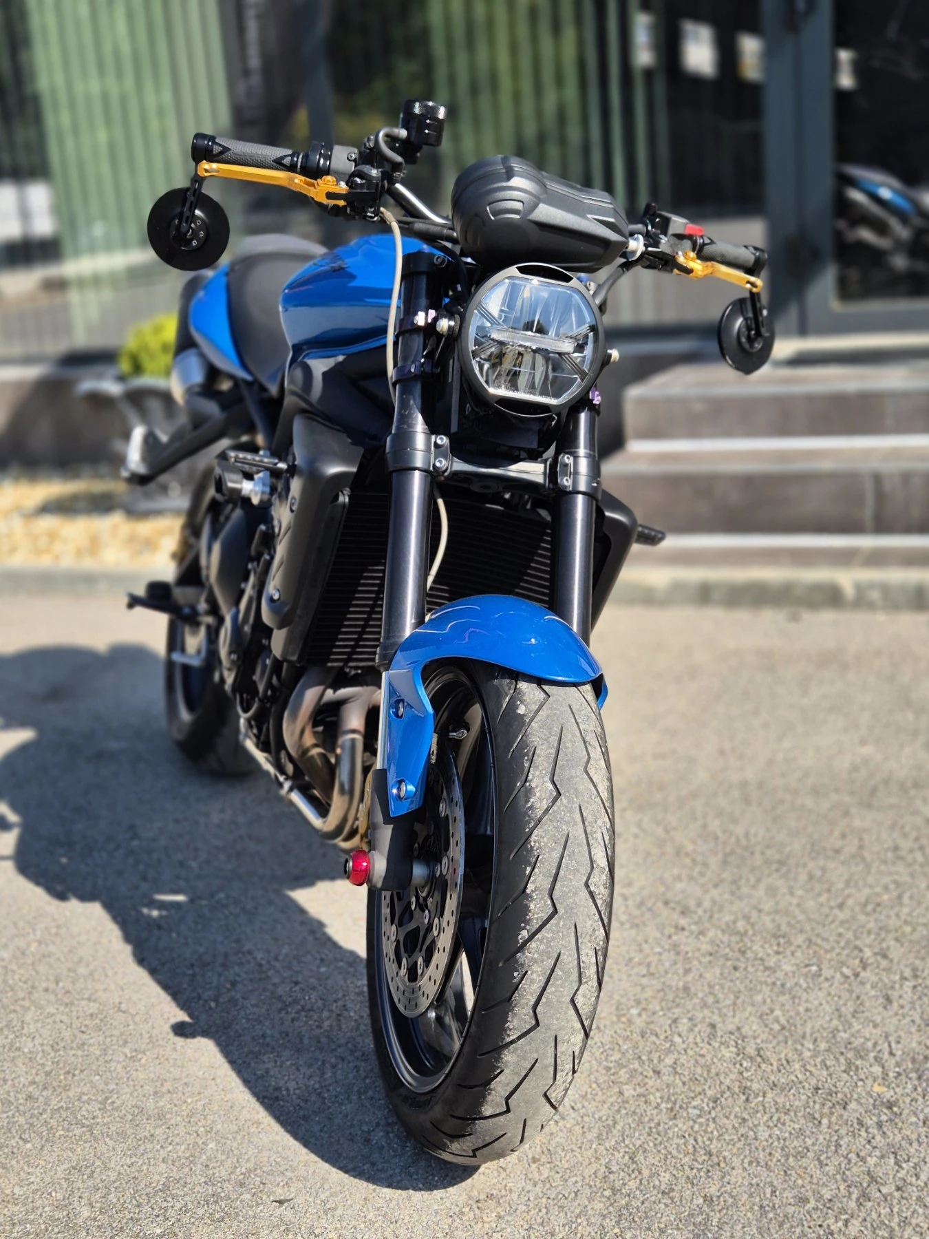 Triumph Street Triple 675i A2 Leo Vince НОВ ВНОС ШВЕЙЦАРИЯ - изображение 2