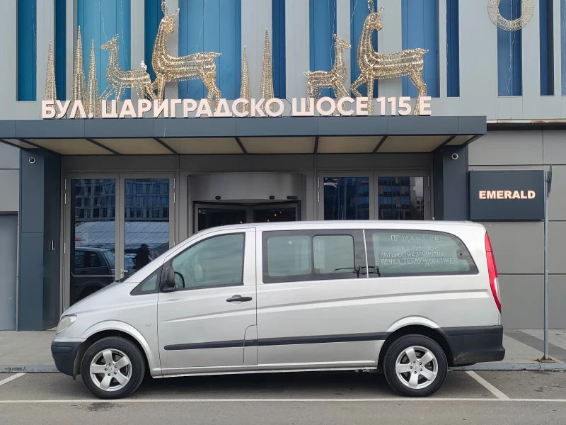Mercedes-Benz Viano Автоматик, климатик, печка, теглич , снимка 2 - Автомобили и джипове - 52431086