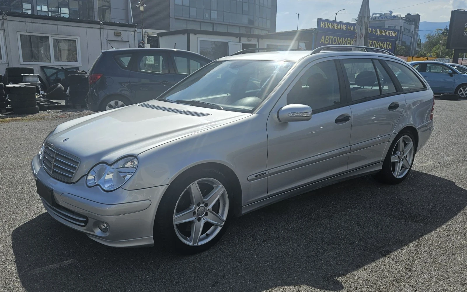 Mercedes-Benz C 220 Facelift, Кожа,  avangarde, нова , шест скорости - изображение 6