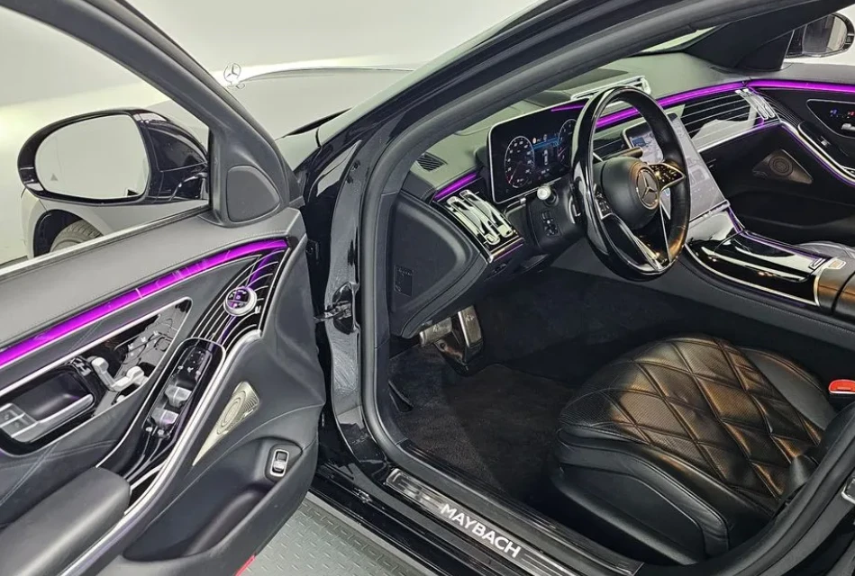 Mercedes-Benz S 580 MAYBACH/503HP/360/HUD/MASS/TV/PANO/BURM/MC2, снимка 9 - Автомобили и джипове - 54223795