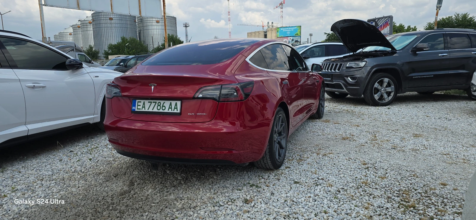 Tesla Model 3 82kw/h 504к.с DUAL MOTOR, снимка 4 - Автомобили и джипове - 55165850