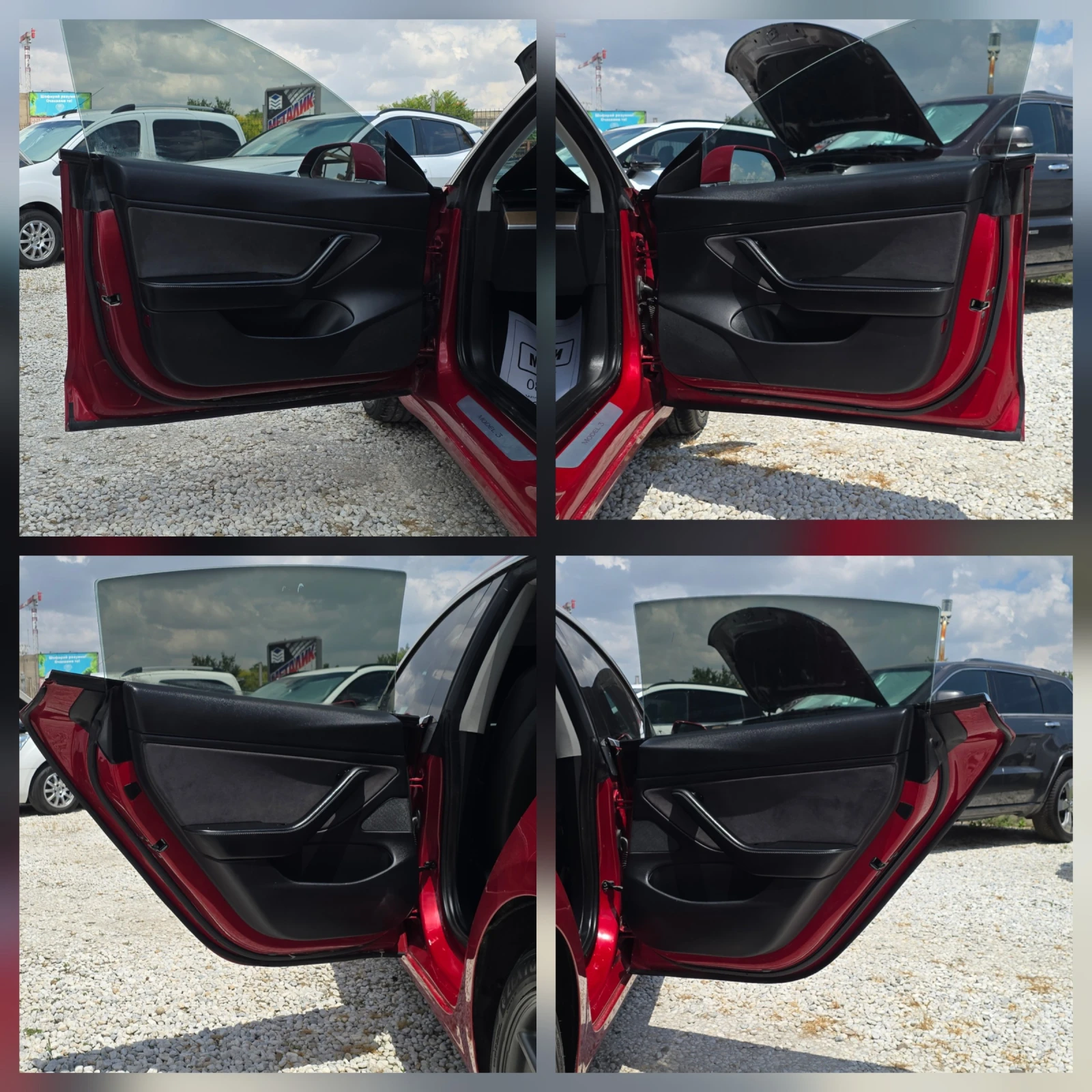 Tesla Model 3 82kw/h 504к.с DUAL MOTOR, снимка 14 - Автомобили и джипове - 55165850