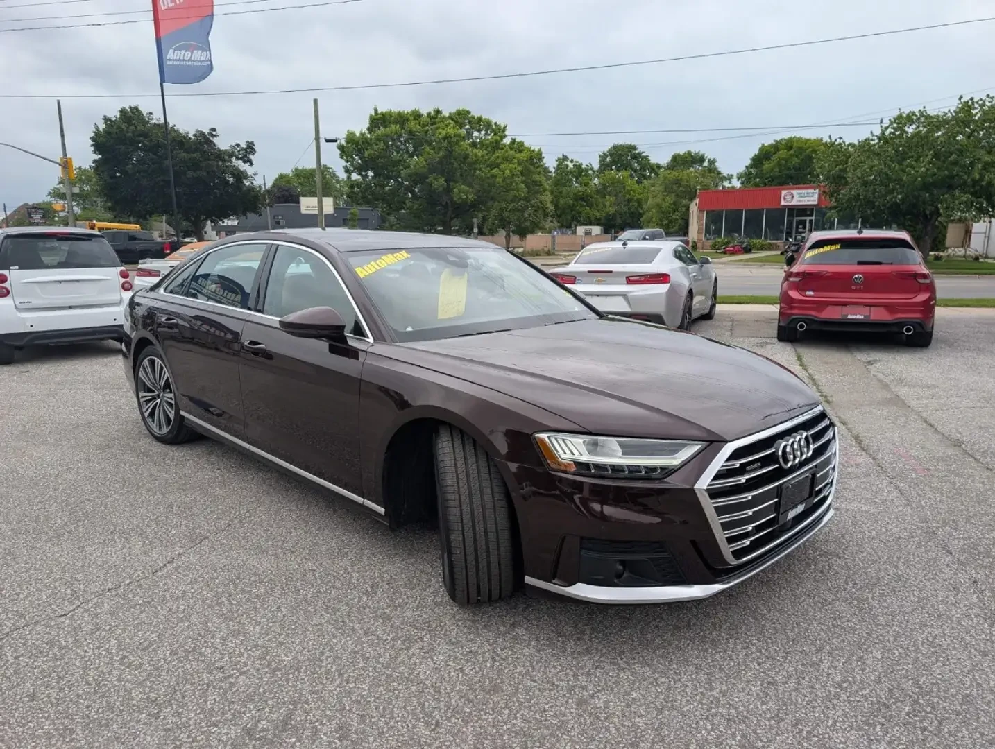 Audi A8 55TFSI* TV* ОБДУХВАНЕ* , снимка 3 - Автомобили и джипове - 55461137