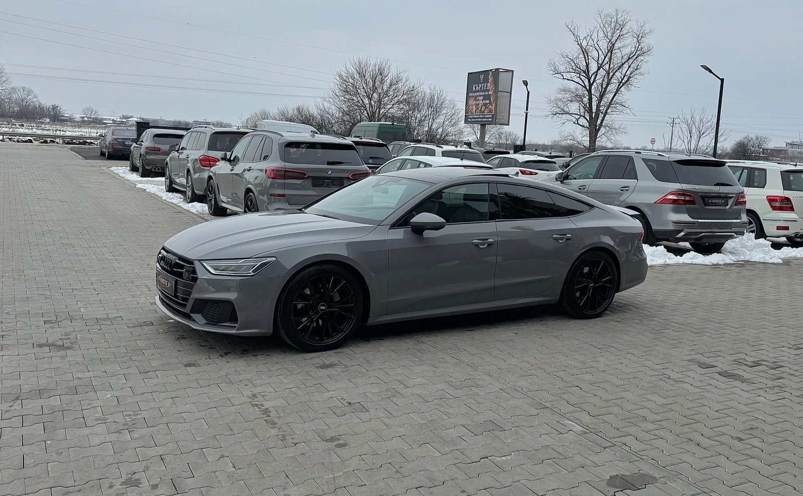 Audi A7 50TDi S-Line+ | Nardo| Подгрев/Панорама/Камера/B&O, снимка 2 - Автомобили и джипове - 56258986