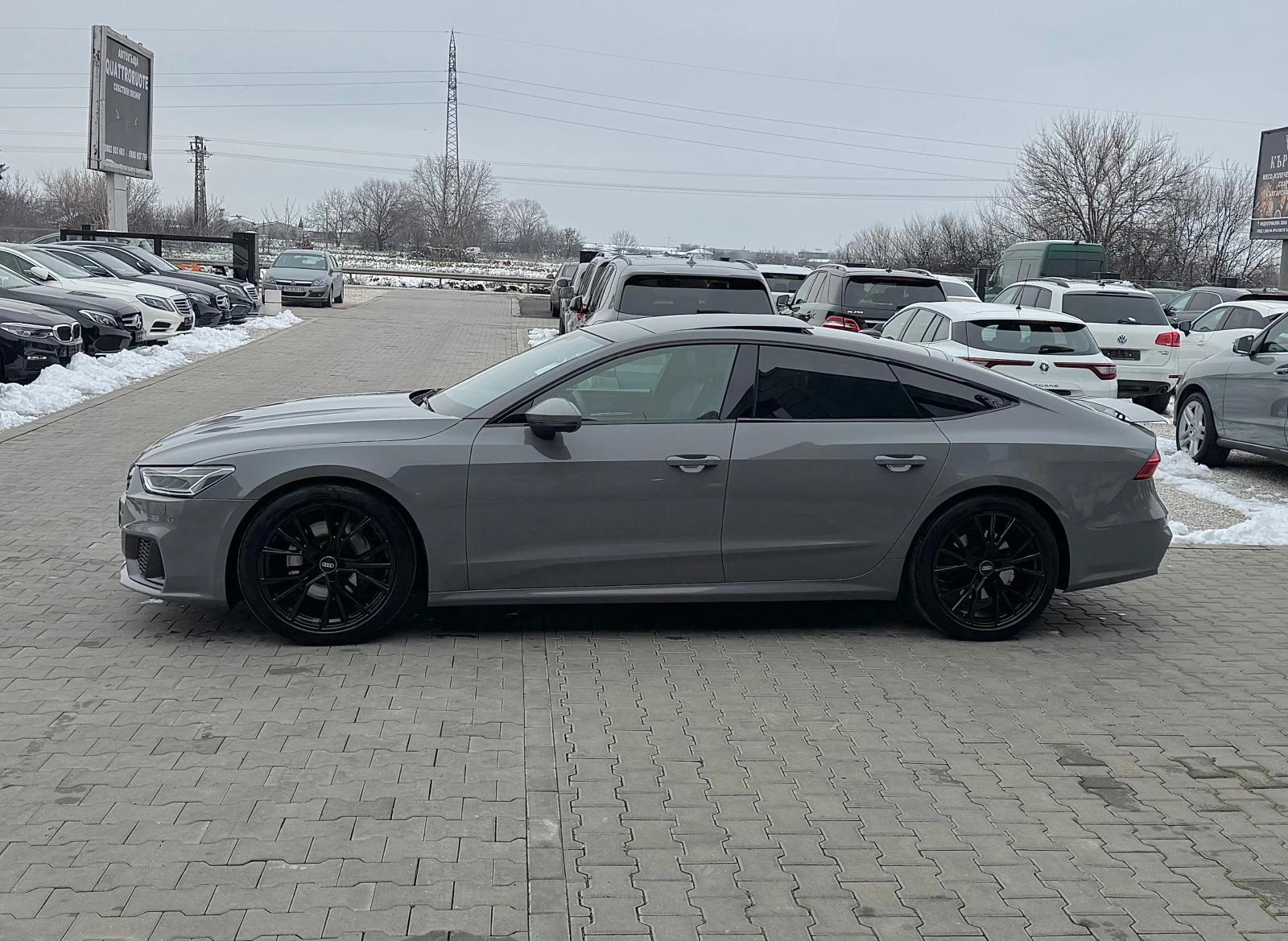 Audi A7 50TDi S-Line+ | Nardo| Подгрев/Панорама/Камера/B&O, снимка 7 - Автомобили и джипове - 56258986