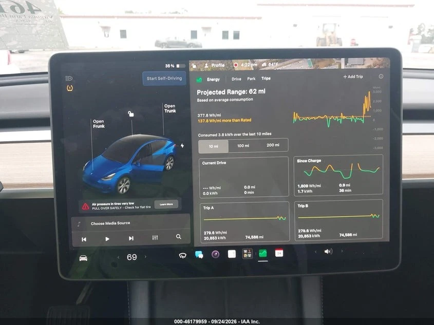 Tesla Model Y LONG RANGE, снимка 7 - Автомобили и джипове - 56657005