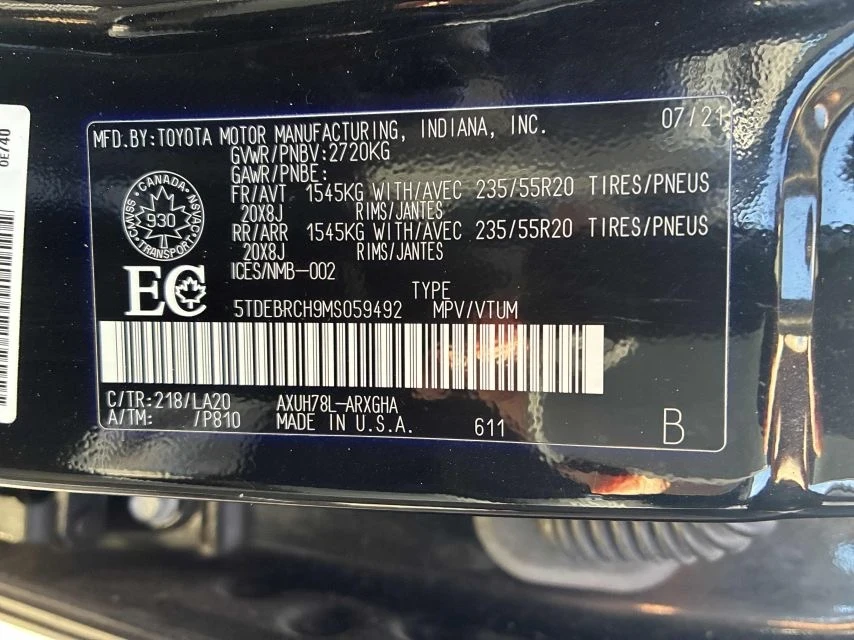 Toyota Highlander Limited* 360* Обдух* Pano* 6+ 1* Keyless* Подгрев*, снимка 13 - Автомобили и джипове - 55235056