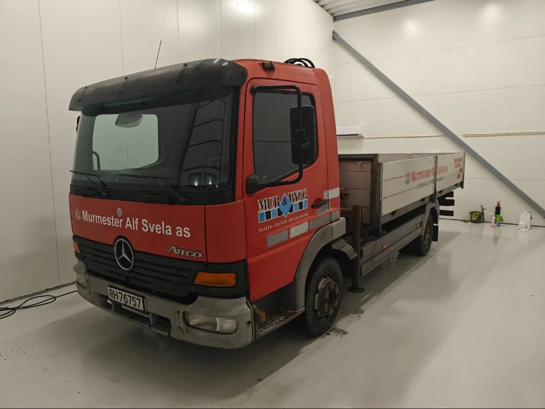 Mercedes-Benz Atego 815  7490кг. Кран pallfinger 4600
