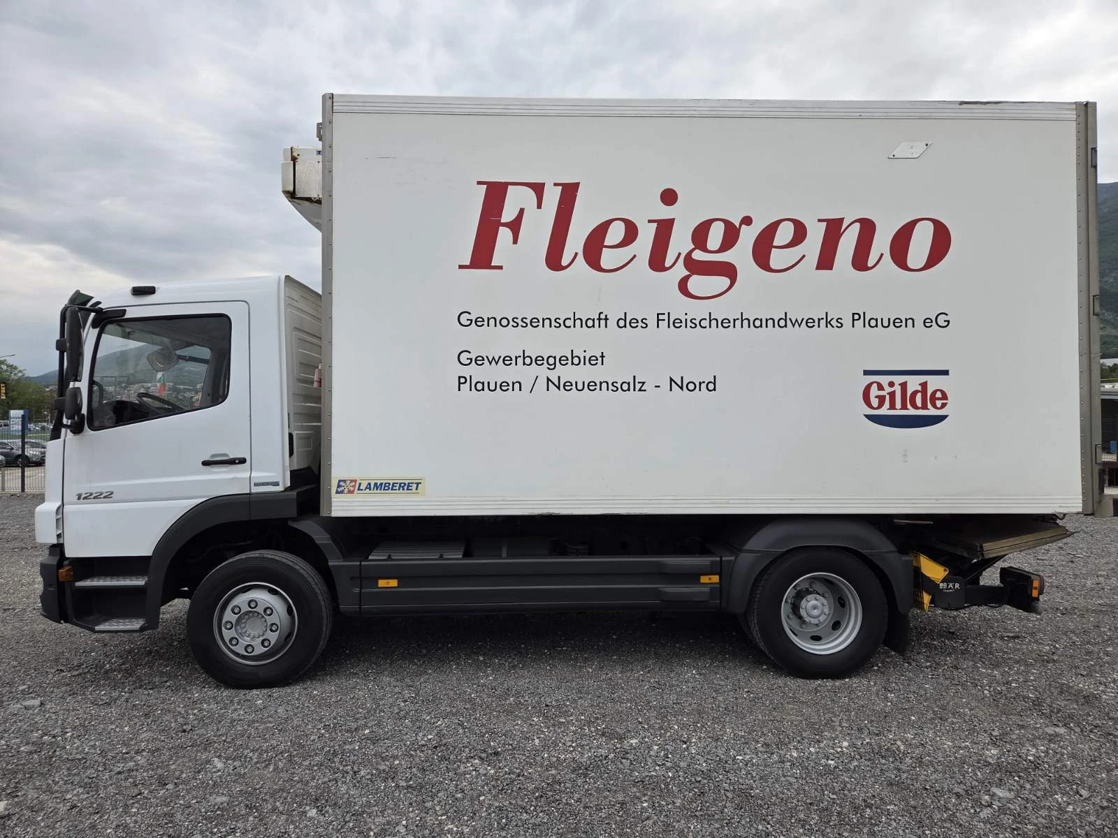 Mercedes-Benz Atego 1222 Тръбен Път минусов, снимка 2 - Камиони - 55219950