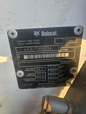 Мини челни товарачи Bobcat T 190, снимка 6