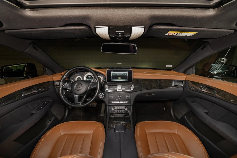 Mercedes-Benz CLS 350 D * BLUETEC * 9G-TRONIC * COUPE * ШИБЕДАХ, снимка 9 - Автомобили и джипове - 52629080