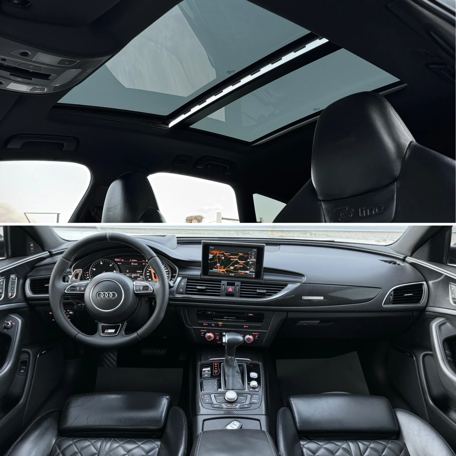 Audi A6 3.0BiTDI/ ABT 400+ / 8ZF/ PANO/ CARBON/ FULL LED - изображение 9
