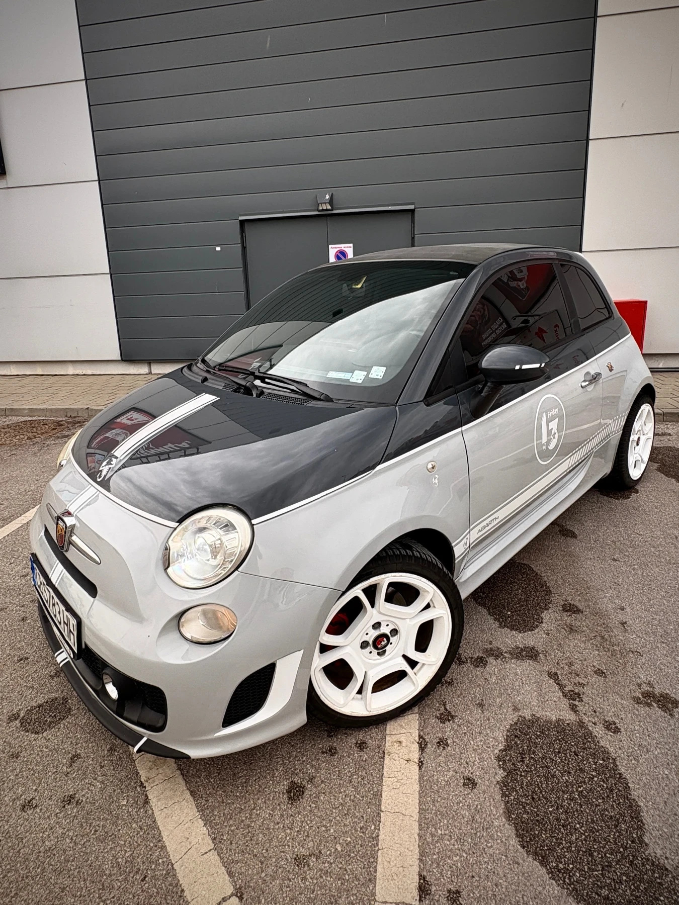 Fiat 500 Abarth Titanium exhaust 