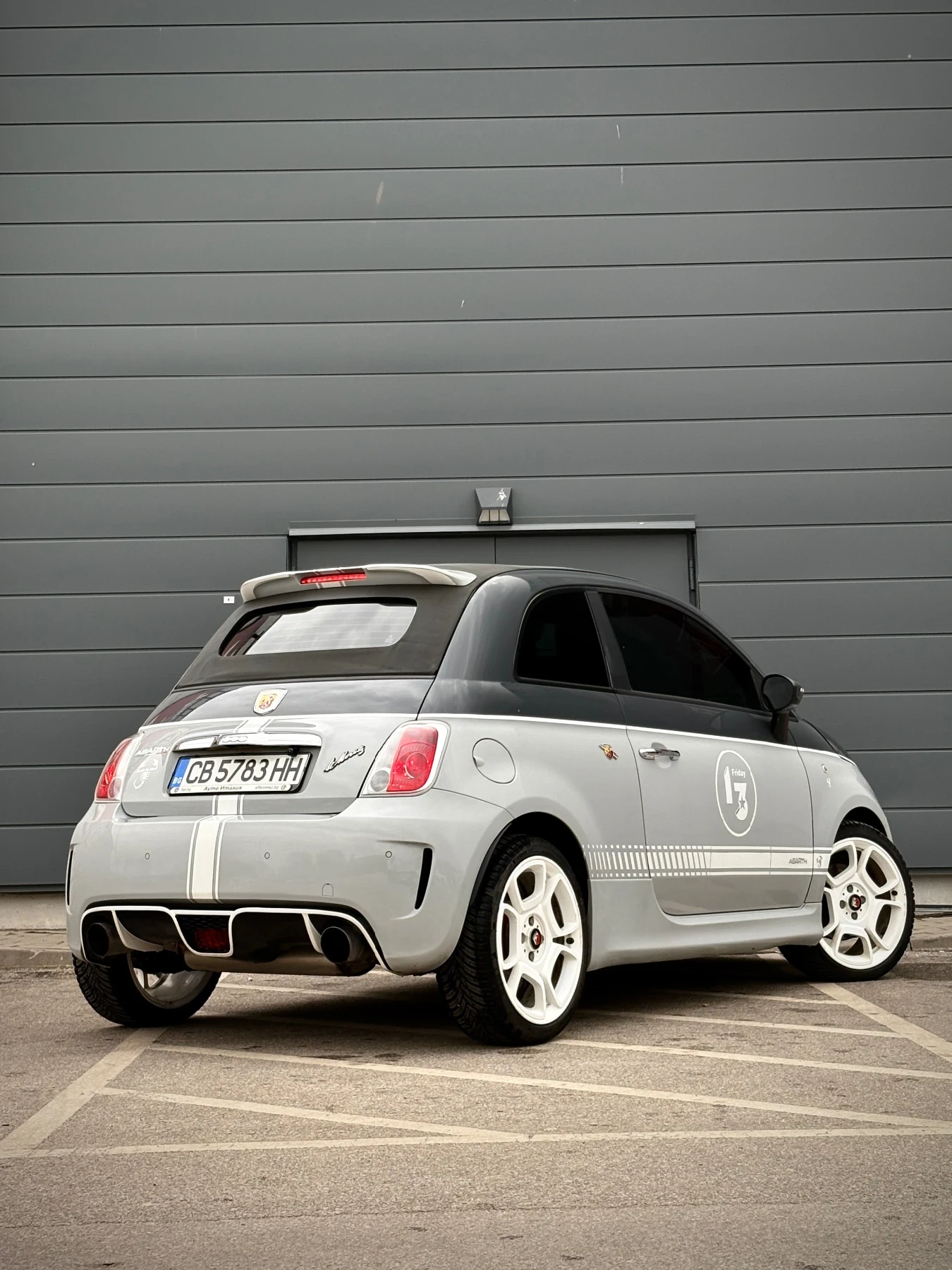 Fiat 500 Abarth Titanium exhaust  | Mobile.bg � ����������� 6