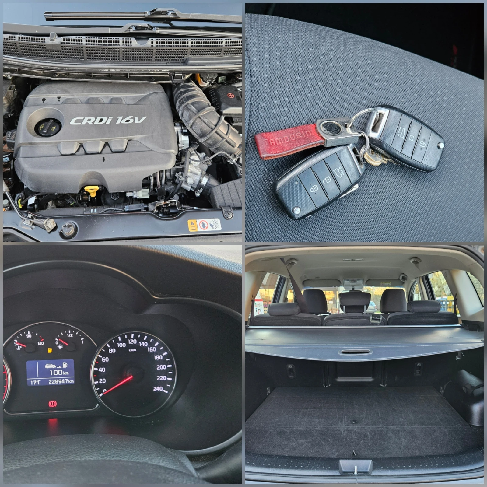 Kia Carens 1.7 Crdi Klimatik/6skorosti | Mobile.bg � ����������� 17
