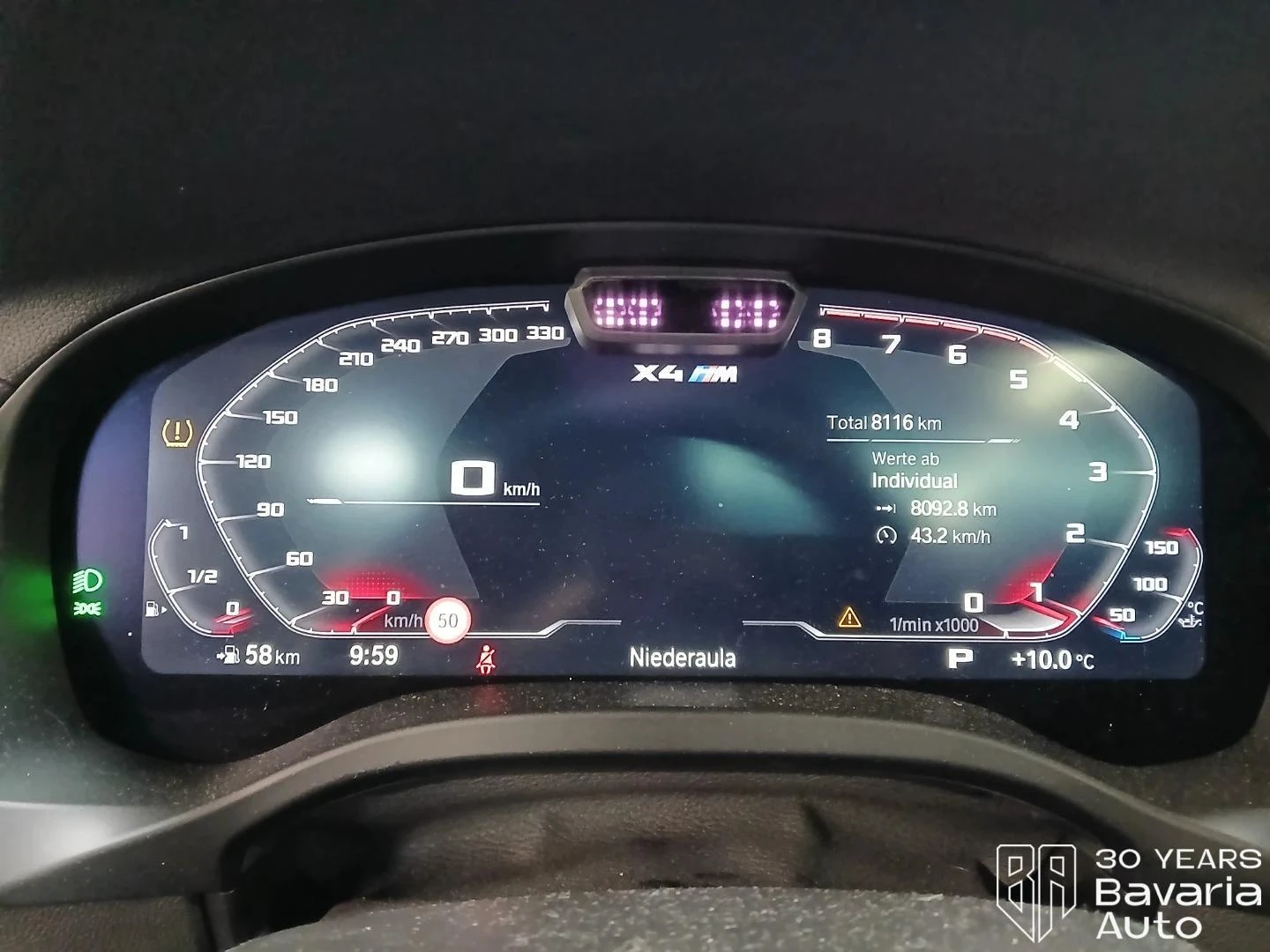 BMW X4 M Competition Sportautomatic, снимка 10 - Автомобили и джипове - 53965785