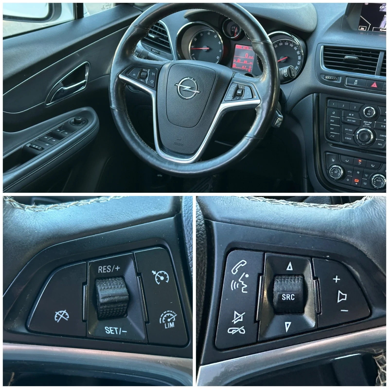 Opel Mokka 1.4 Turbo | Cosmo | Avto | Кожа | Нави | Подгрев, снимка 8 - Автомобили и джипове - 54038559