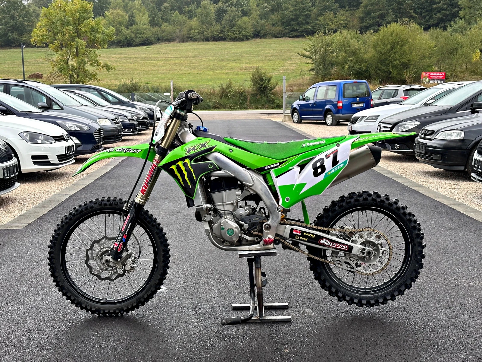 Kawasaki Kx 450* СТАРТЕР* КАТО НОВ*  - изображение 2