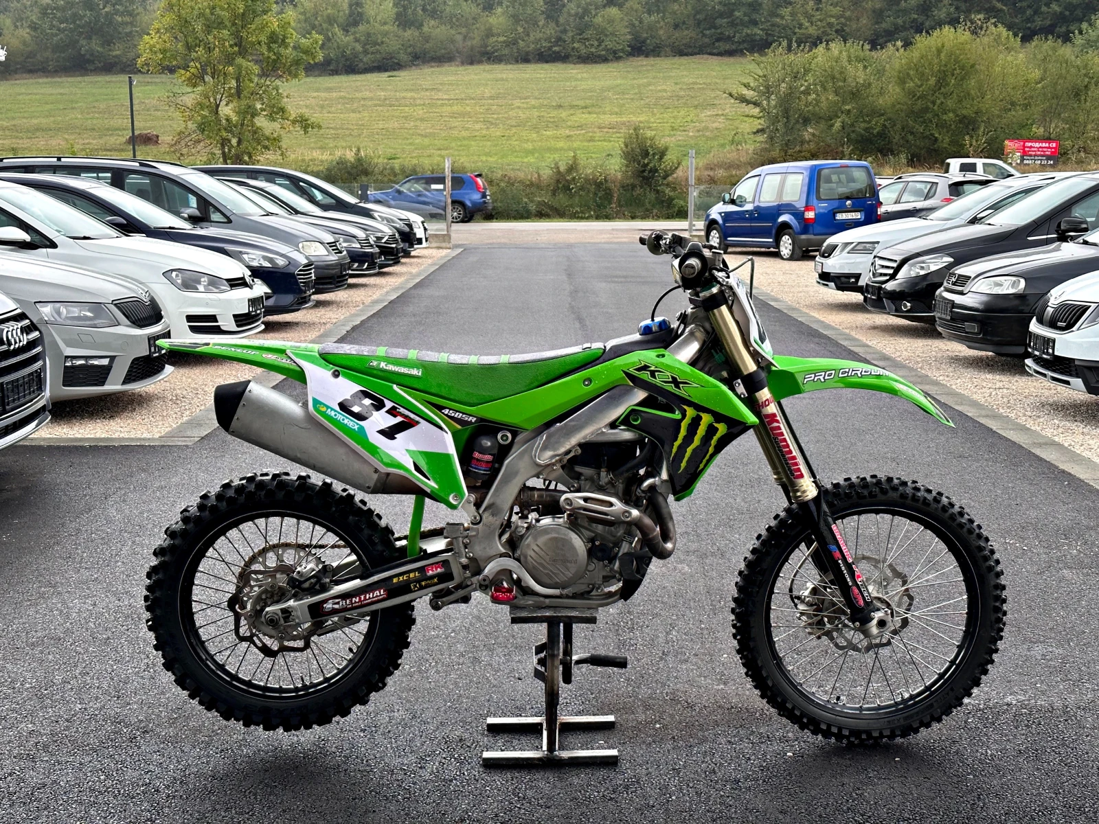 Kawasaki Kx 450* СТАРТЕР* КАТО НОВ*  - изображение 4