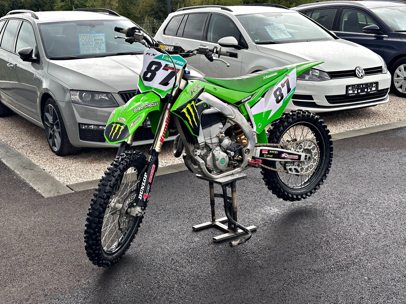 Kawasaki Kx 450* СТАРТЕР* КАТО НОВ*  - изображение 3