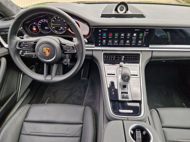 Porsche Panamera 4S E-HYBRID/560HP/BURMESTER/360/HUD/AMBI/262vpr, снимка 7 - Автомобили и джипове - 49917964