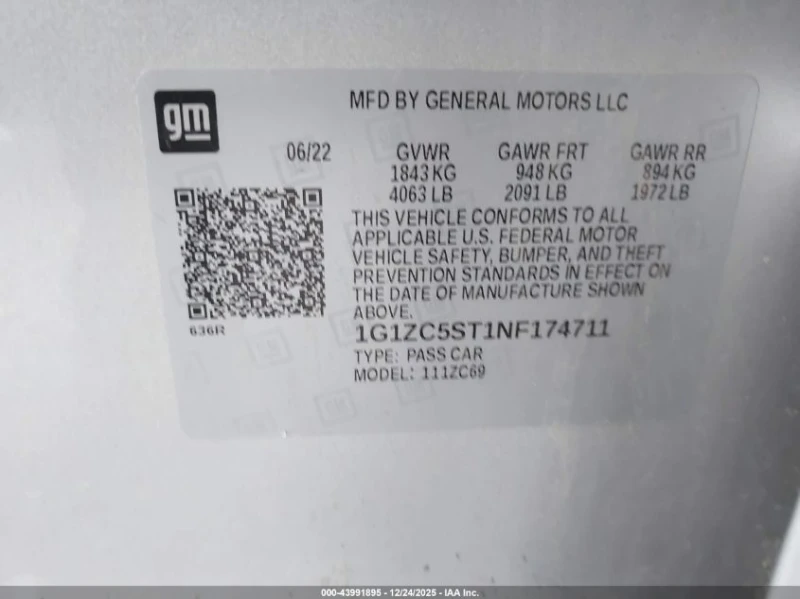 Chevrolet Malibu 1.5l Fwd 1Fl, снимка 9 - Автомобили и джипове - 53597916