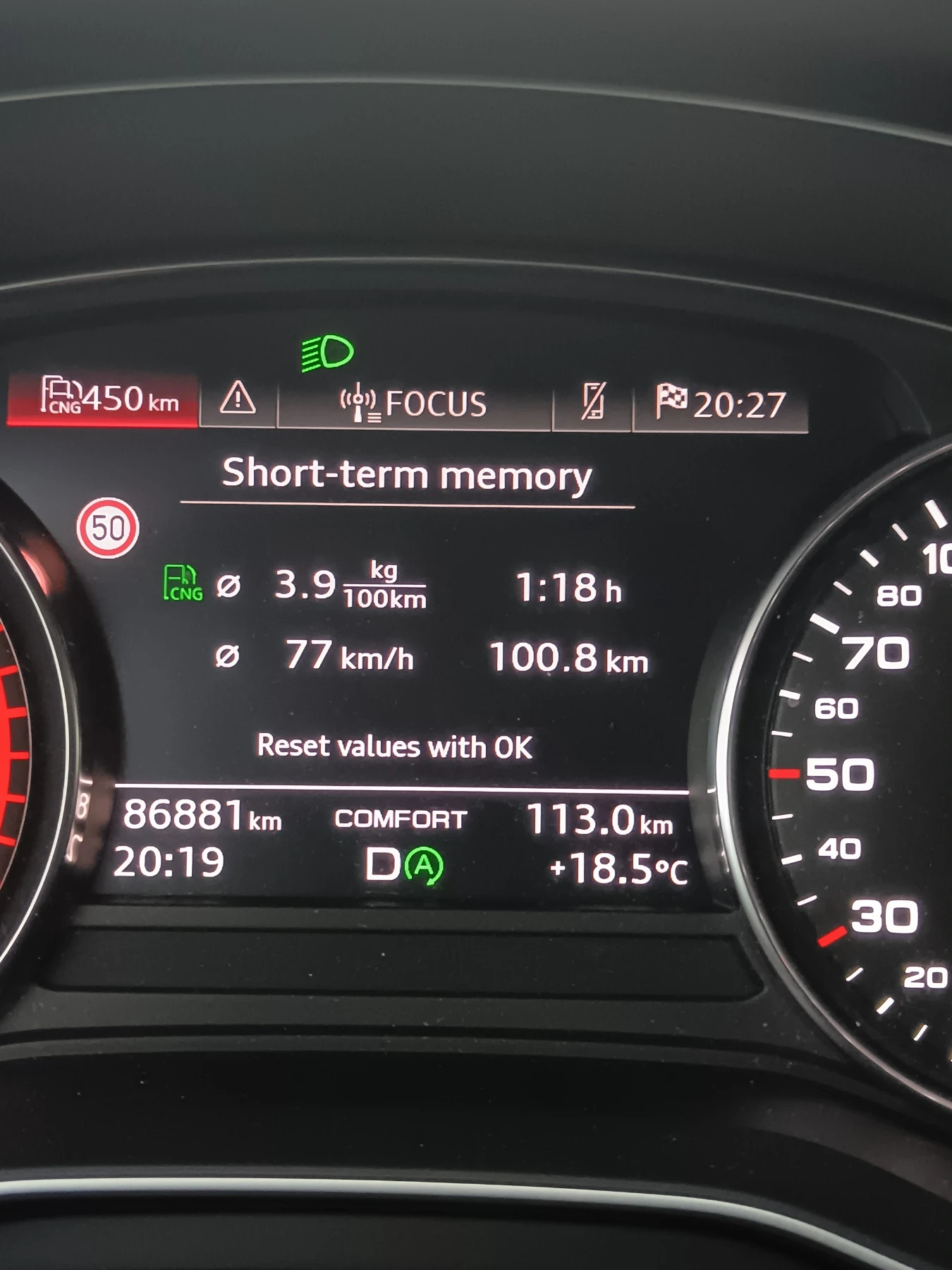 Audi A4 G-Tron, Метан+ Бензин, Внос от ШВЕЦИЯ  - изображение 8