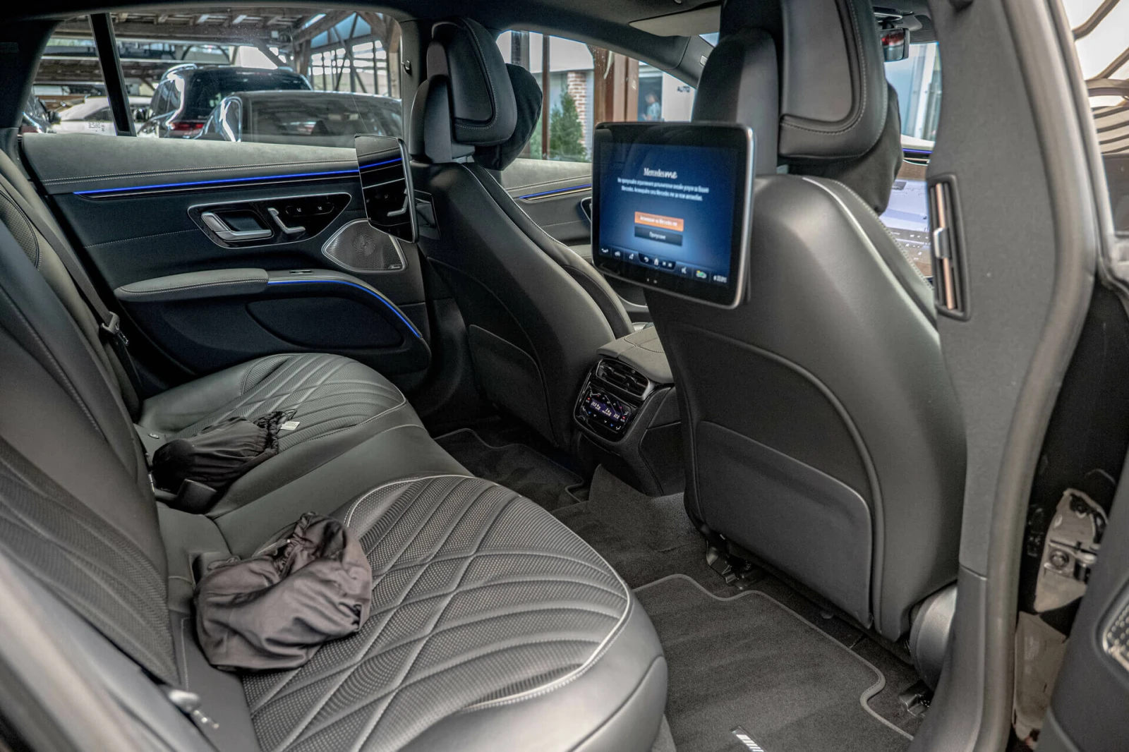 Mercedes-Benz EQS 53 AMG/4Matic + /Hyper Screen/RSE/Burmester/Обдухв - изображение 9