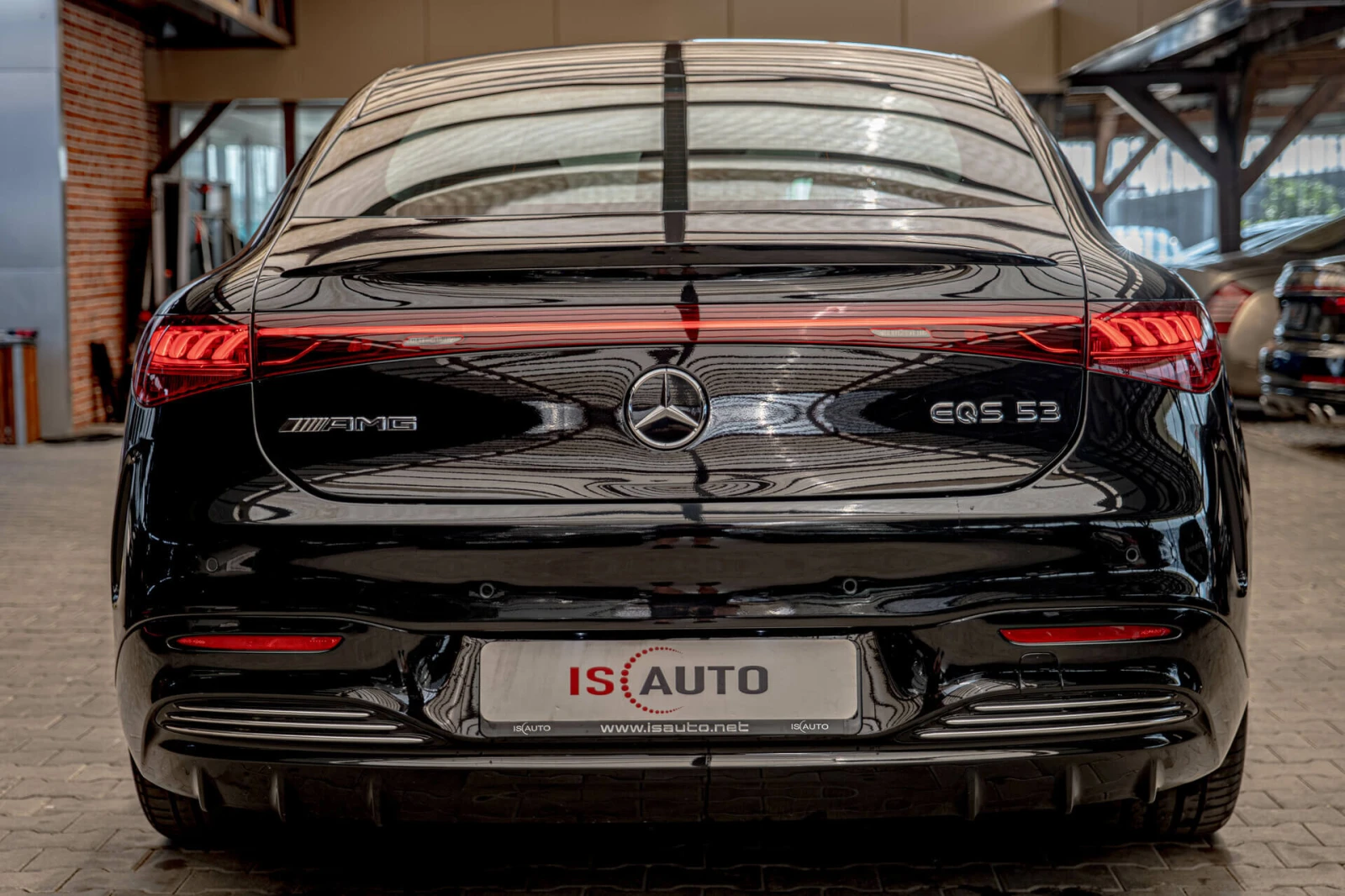 Mercedes-Benz EQS 53 AMG/4Matic + /Hyper Screen/RSE/Burmester/Обдухв - изображение 4