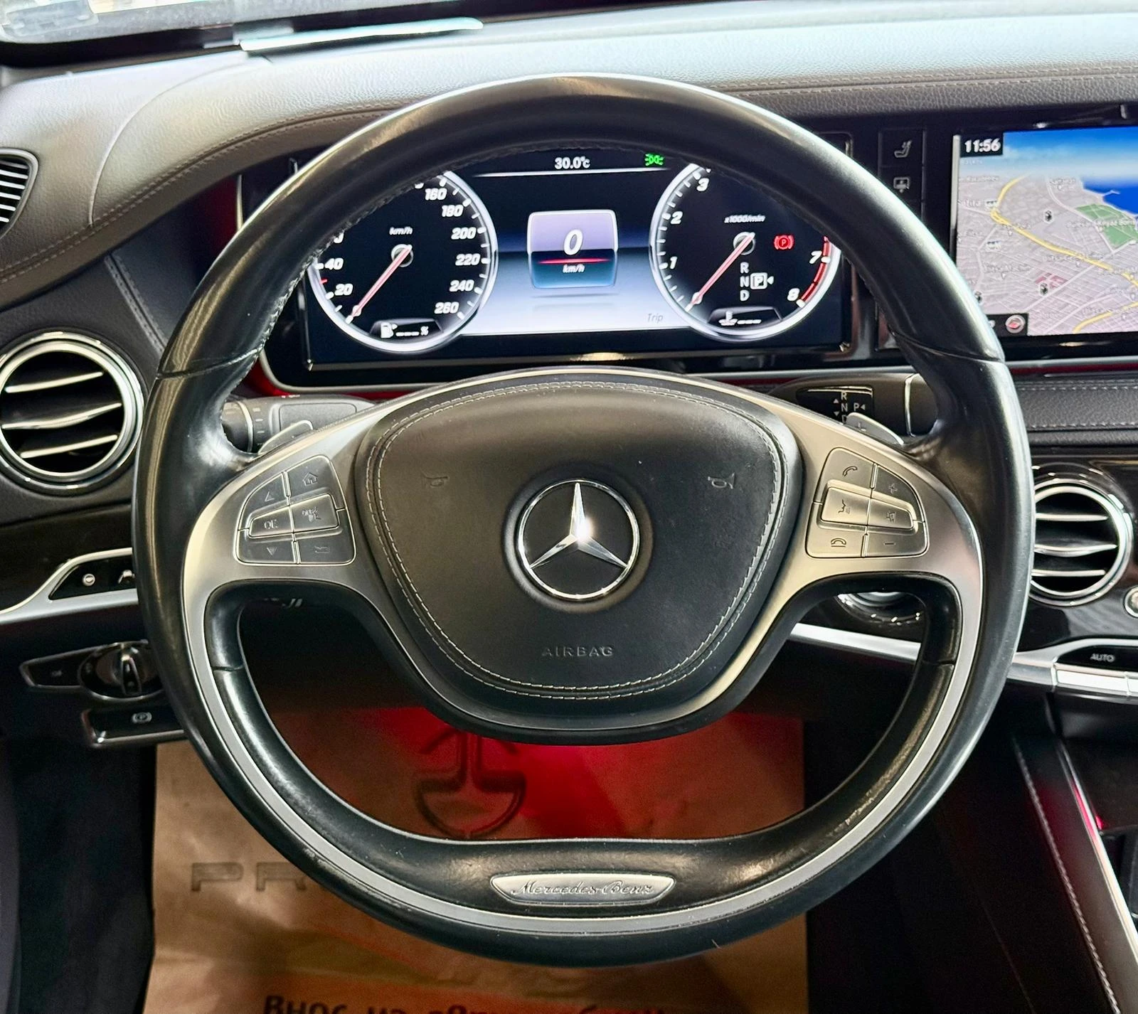 Mercedes-Benz S 500 ÂMG* 4M* Burmester* Обдух*  Лизинг , снимка 10 - Автомобили и джипове - 54957646