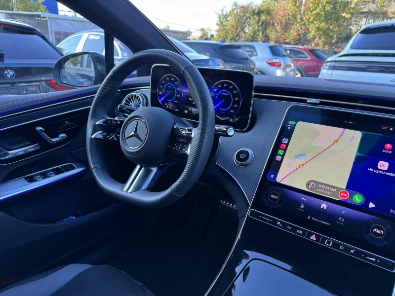 Mercedes-Benz EQE 350+ /AMGx2/KEYLESS/PANO/Assist/360/MBUX/DISTRONIC, снимка 8 - Автомобили и джипове - 52002833