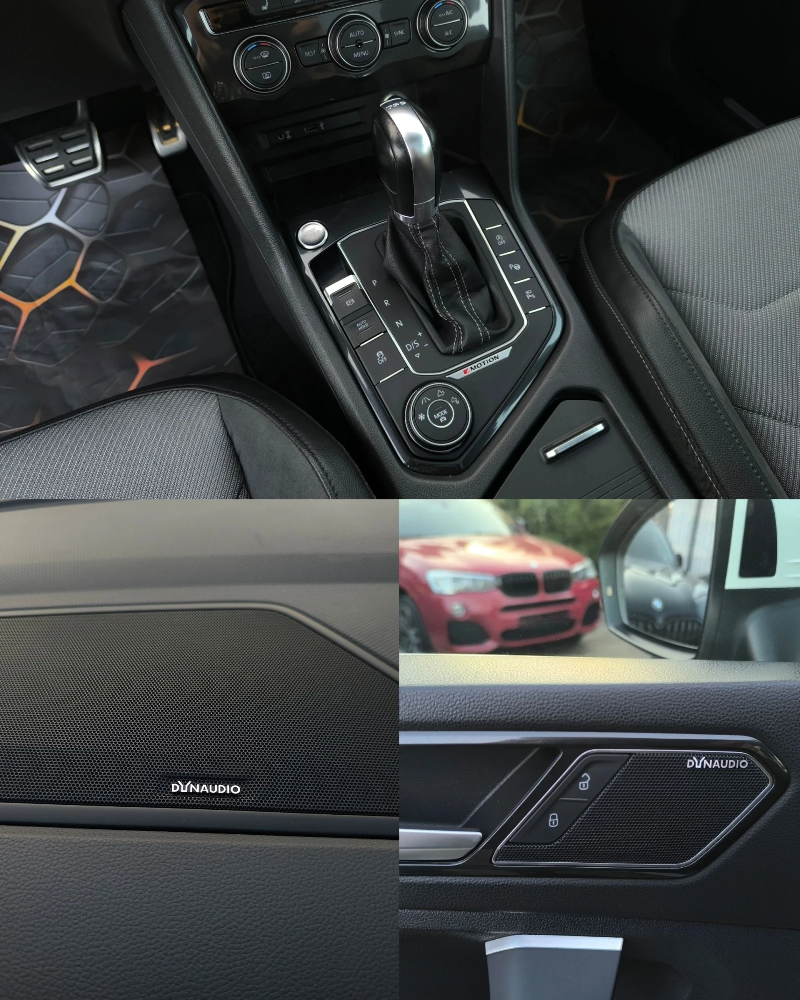 VW Tiguan 2.0TDI 3 x R-LINE ПЕРЛА 4-MOTION ПАНОРАМА CAM-360 , снимка 12 - Автомобили и джипове - 53850559