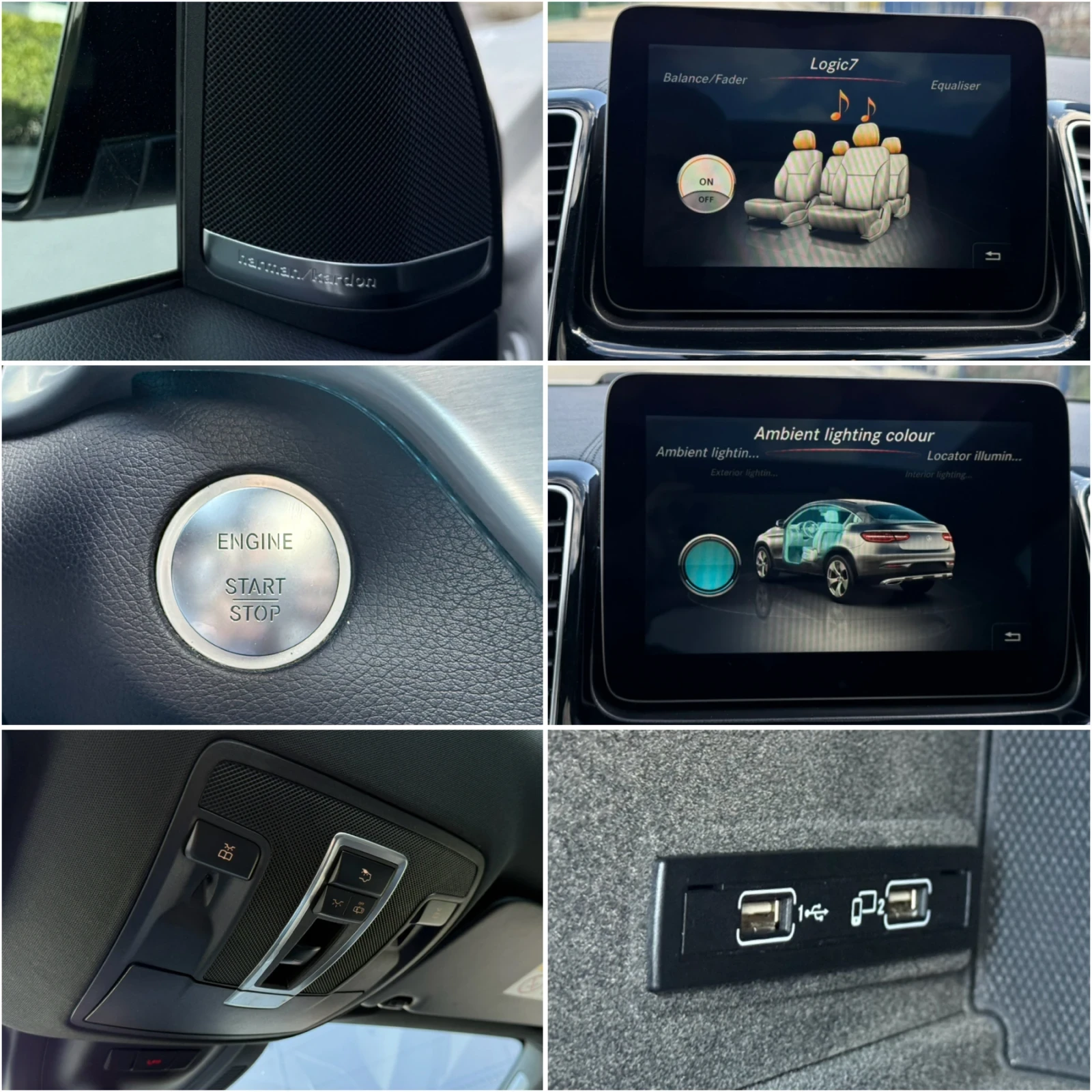 Mercedes-Benz GLE Coupe 350 AMG PREMIUM PLUS 4MATIC HARMAN ������� ���� | Mobile.bg � ����������� 15