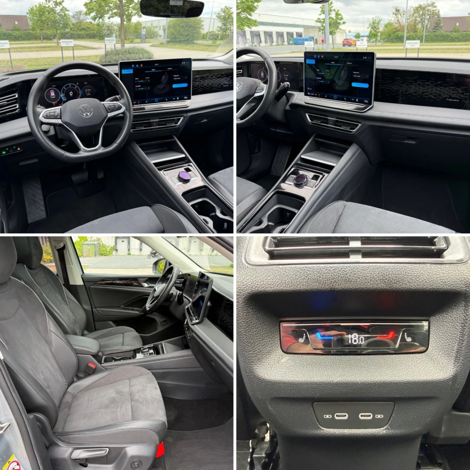 VW Tiguan -IQ-led-Massage-Keyless-Cam360-Panorama-4-Motion-, снимка 11 - Автомобили и джипове - 54704782