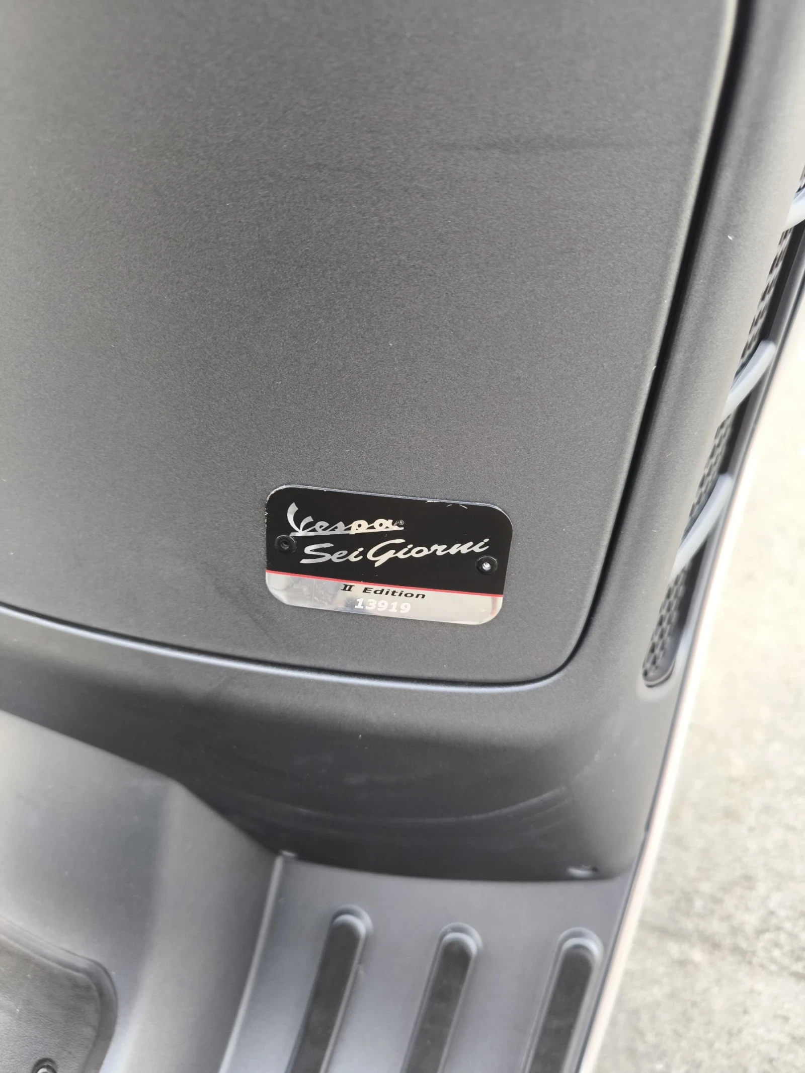 Vespa GTV SEI GIORNI  0899800801 - изображение 5