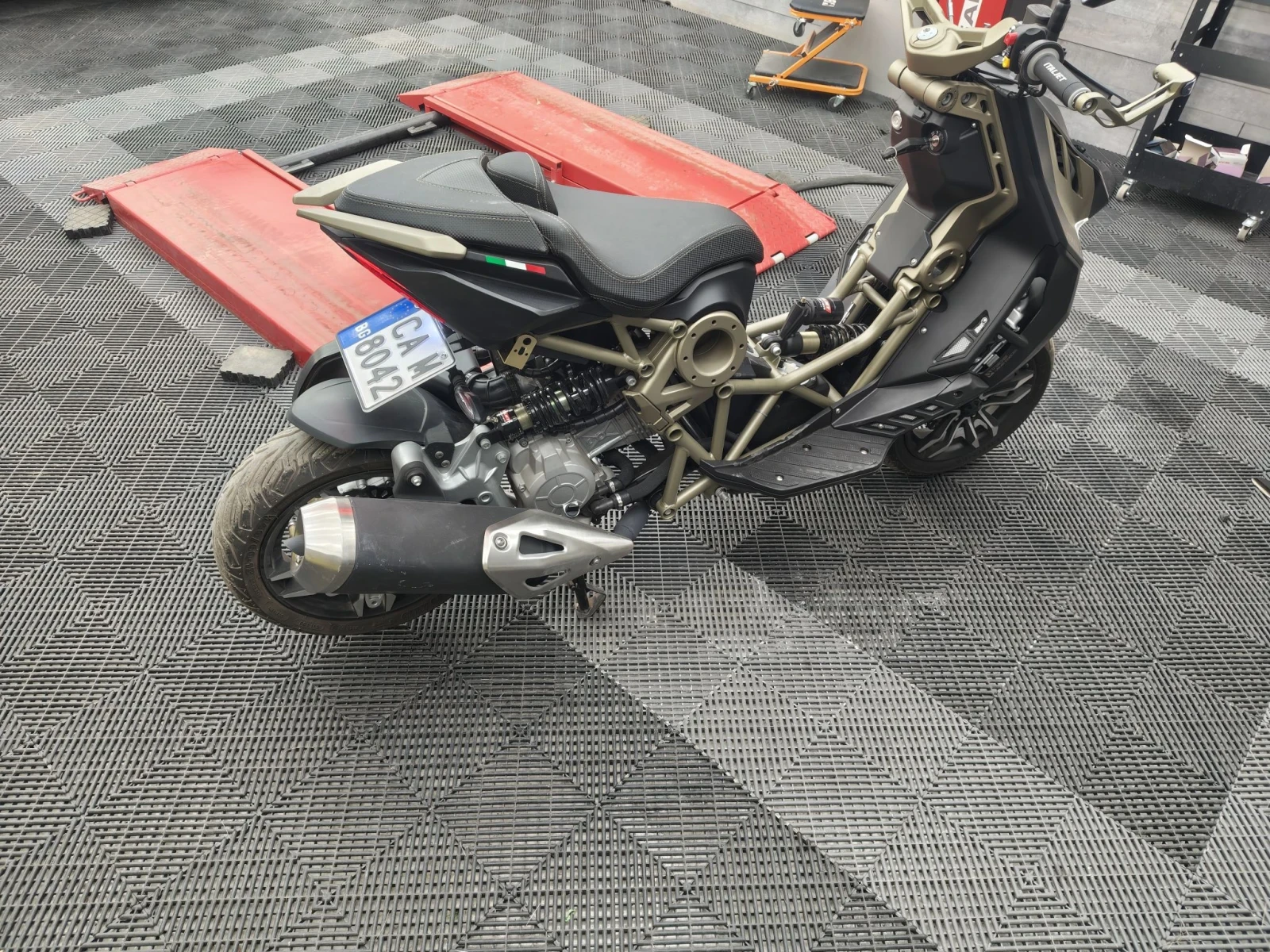 Italjet Dragster 125, снимка 9 - Мотоциклети и мототехника - 56172557