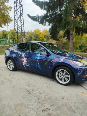Обява за продажба на Tesla Model Y Long range dual motor  ~55 000 лв. - изображение 1 | Auto.bg Обява за продажба на Tesla Model Y Long range dual motor  ~55 000 лв. - изображение 1