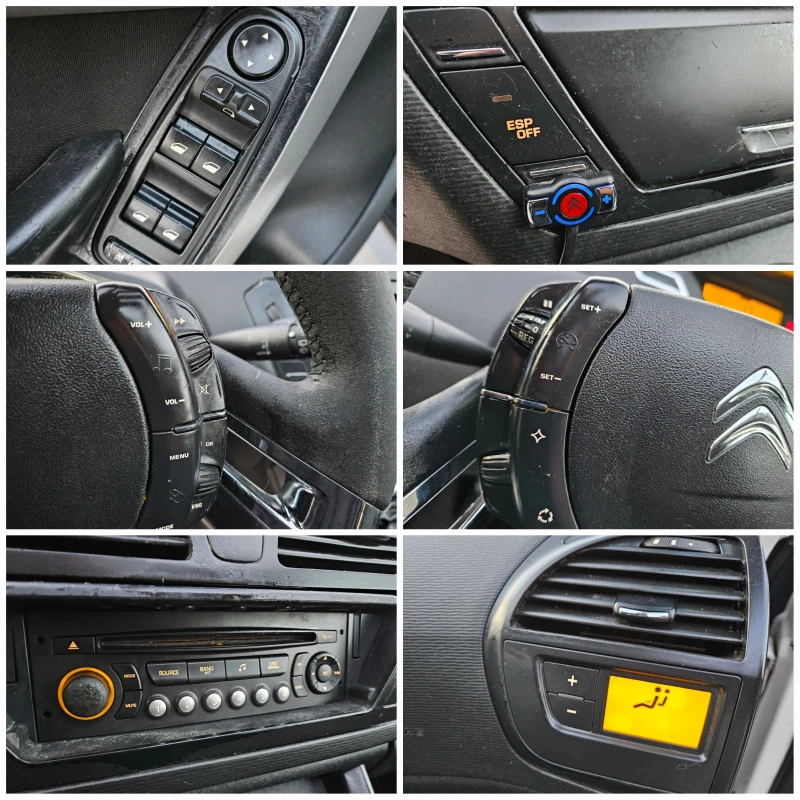 Citroen Grand C4 Picasso 1.6Hdi Facelift/7mesta/6skorosti, снимка 14 - Автомобили и джипове - 48133403